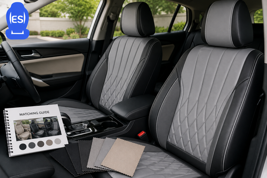 How to Match Seat Covers to a Two Tone or Multi Color Car Interior