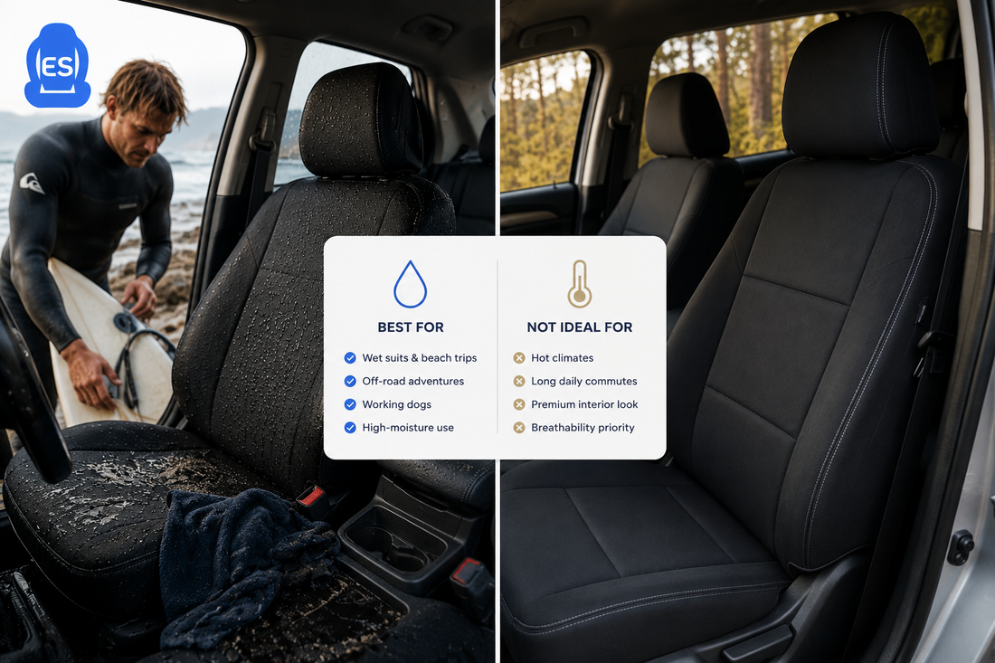 Are Neoprene Seat Covers Worth It — Who They Are Right For and Who Should Choose Something Else
