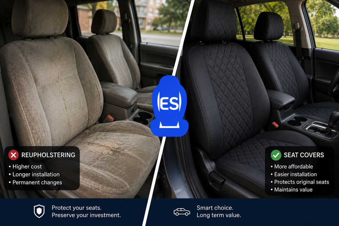 When Seat Covers Make More Sense Than Reupholstering Your Car Seats