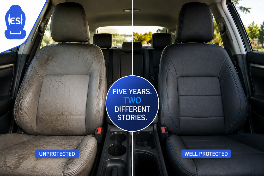 What the Inside of a Well Protected Car Looks Like After Five Years