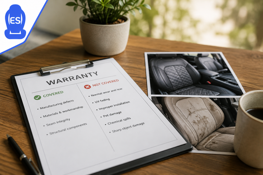 What Car Seat Cover Warranties Actually Cover and What They Do Not