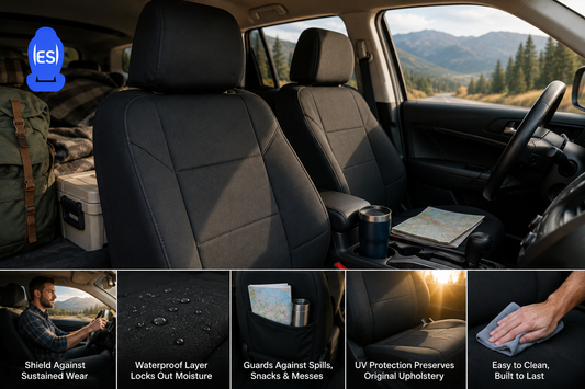 How Seat Covers Protect Your Car During Road Trips — What Long-Distance Driving Does to Unprotected Seats