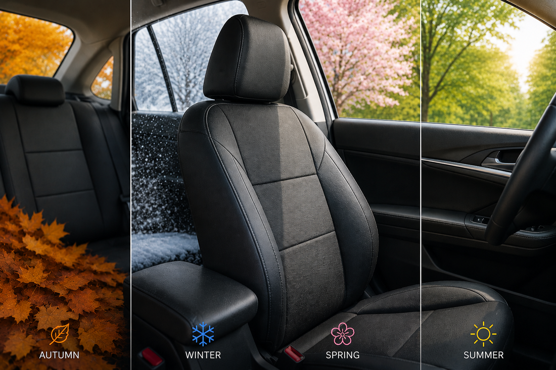 How Seat Covers Protect Against Sun Damage Year-Round — Not Just in Summer