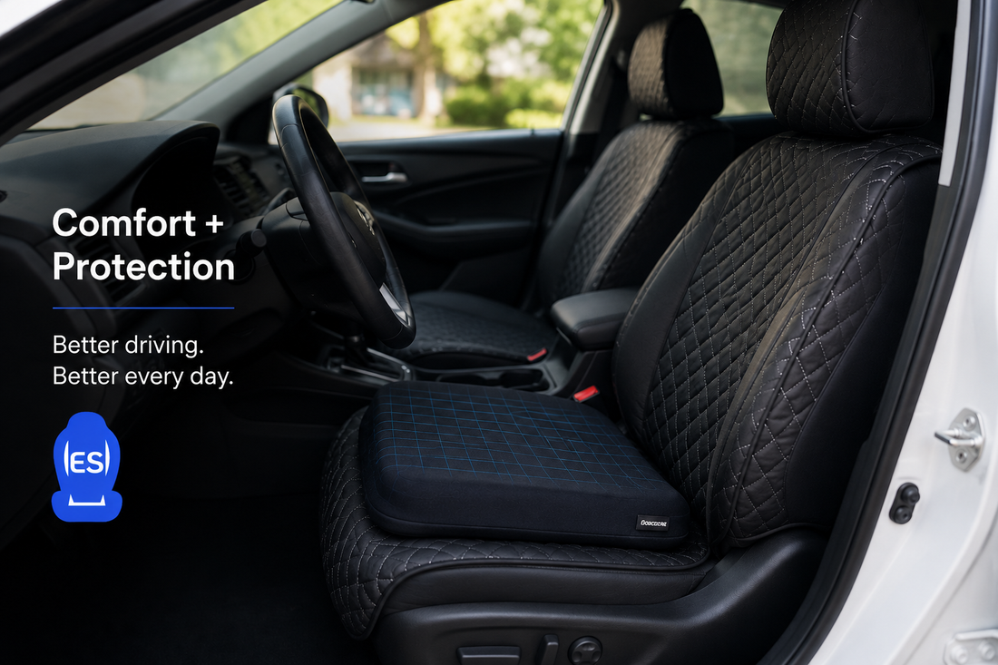 How Seat Covers Work With Memory Foam Seat Cushions — What Drivers Need to Know Before Combining Them