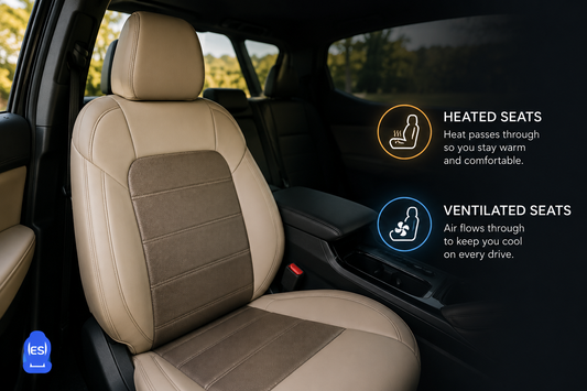 How Seat Covers Work With Heated and Ventilated Seats — Without Disabling Them