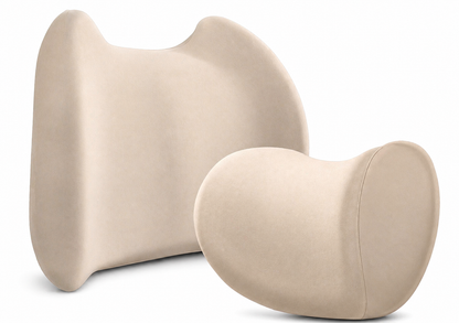 Neck & Lumbar Pillow Set
