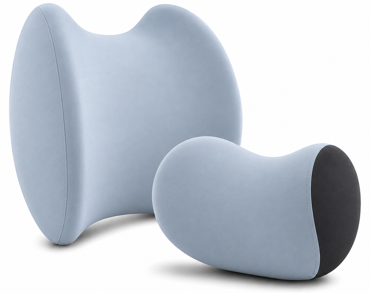 Neck & Lumbar Pillow Set