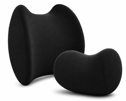 Neck & Lumbar Pillow Set