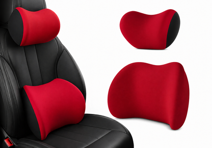 Neck & Lumbar Pillow Set